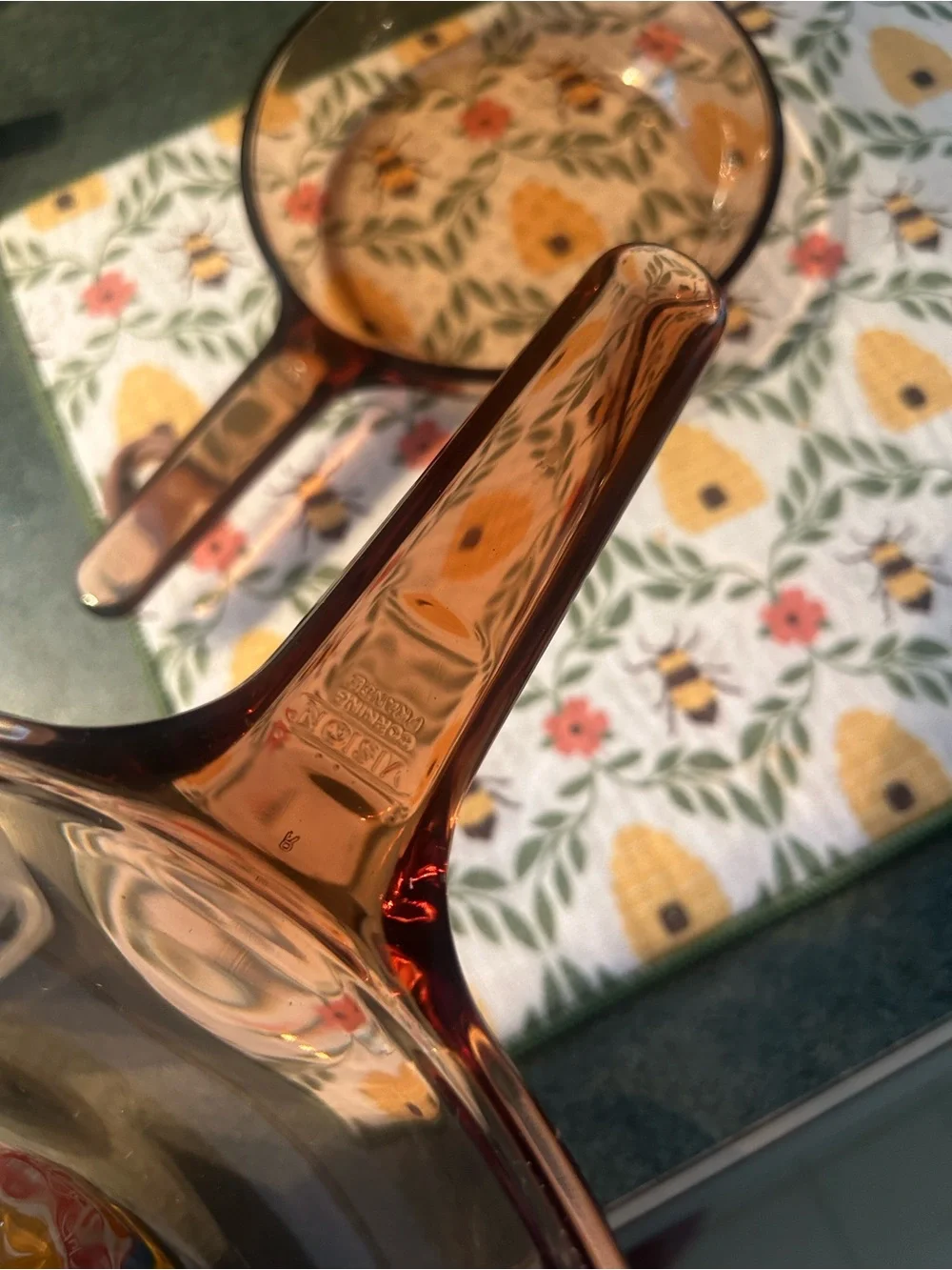 Visions CorningWare Amber Pans - Set of 2